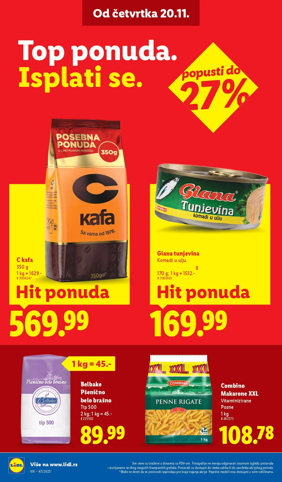 Lidl katalog 20-27.11.2025.