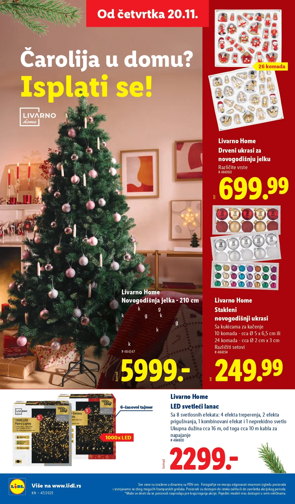 Lidl katalog 20-27.11.2025.