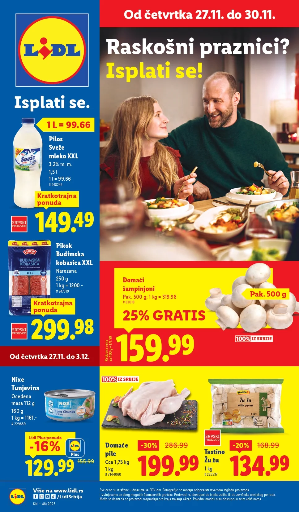 Lidl katalog 27.11-3.12.2025.