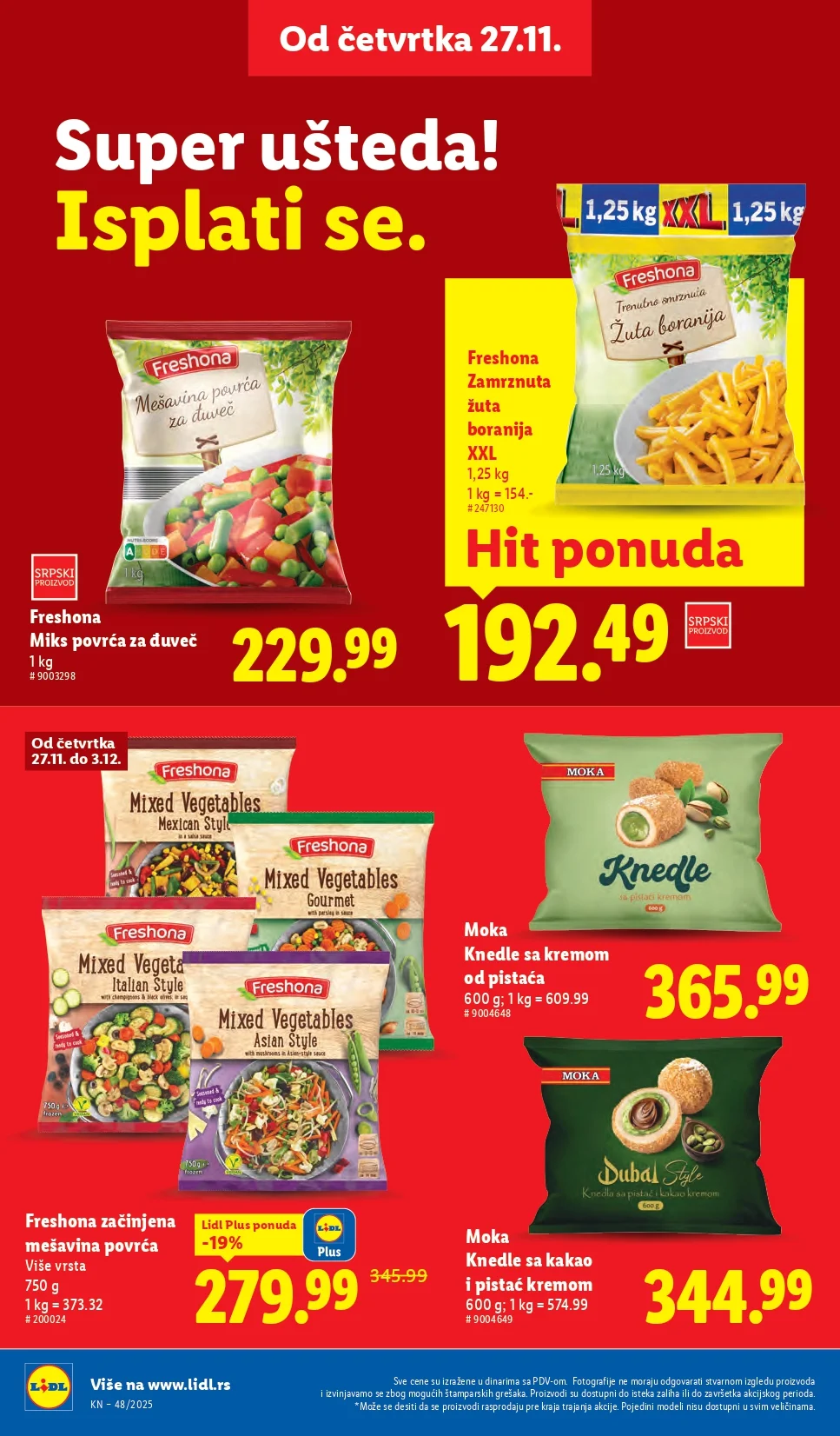 Lidl katalog 27.11-3.12.2025.