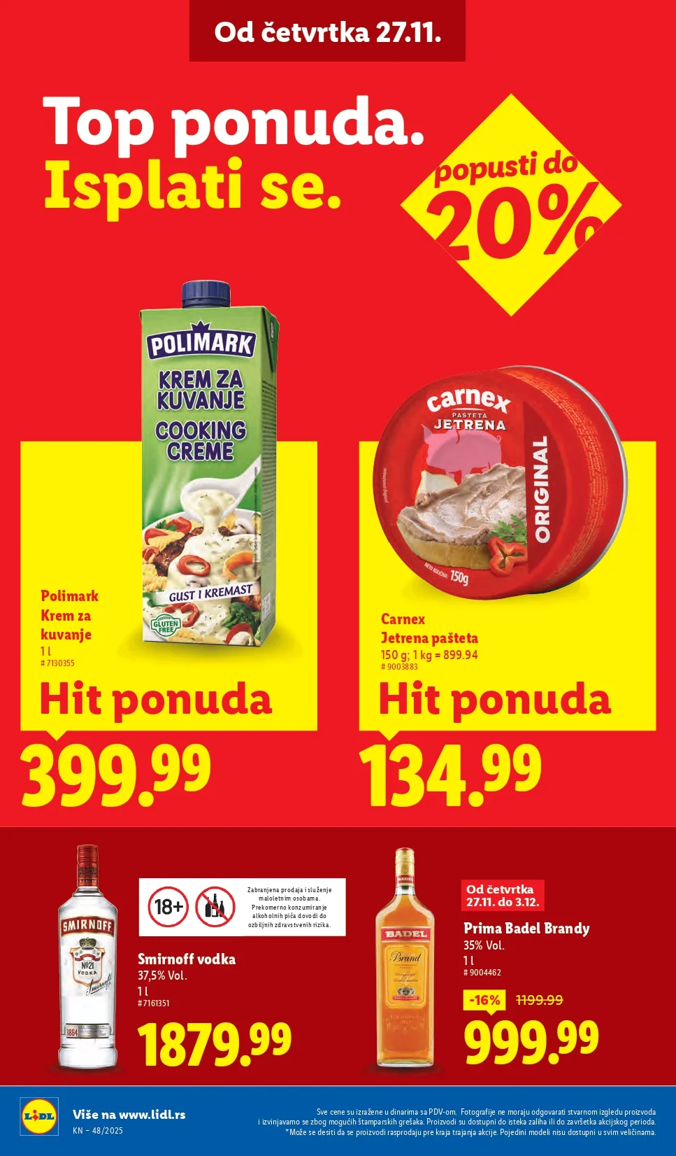 Lidl katalog 27.11-3.12.2025.