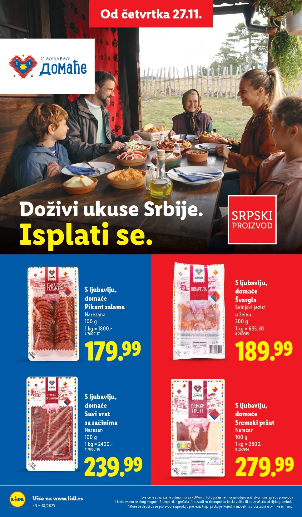 Lidl katalog 27.11-3.12.2025.