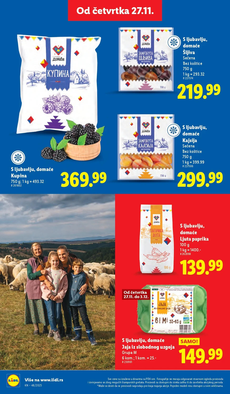 Lidl katalog 27.11-3.12.2025.