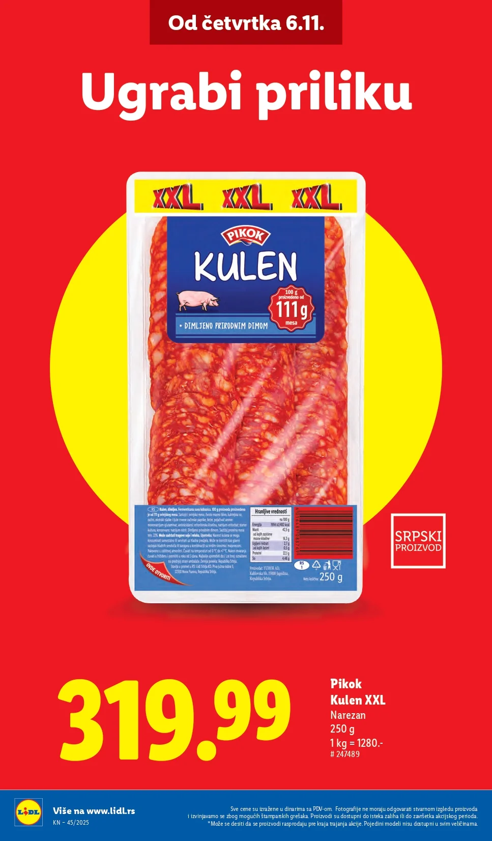 Lidl katalog 6-12.11.2025.
