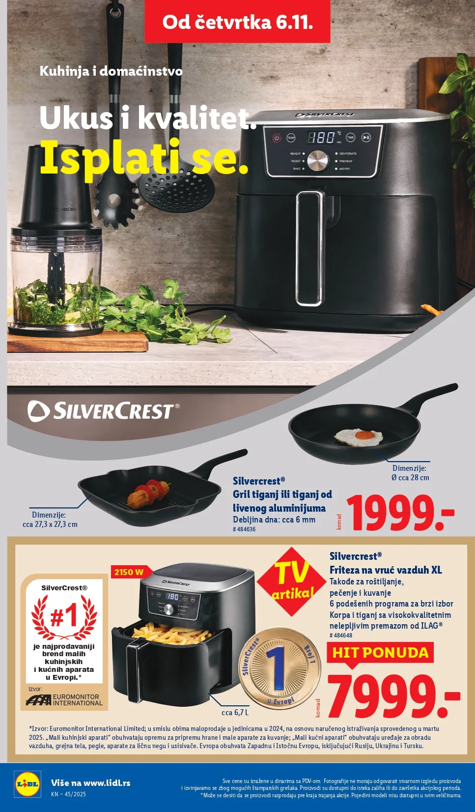 Lidl katalog 6-12.11.2025.