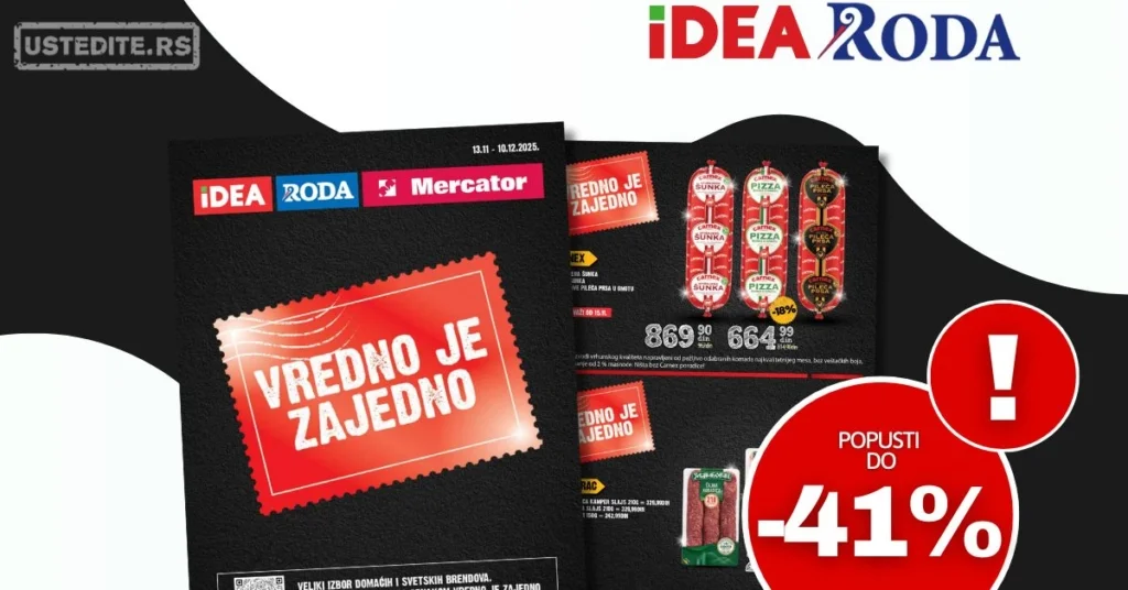 Roda & Idea katalog 13.11-10.12.2025.