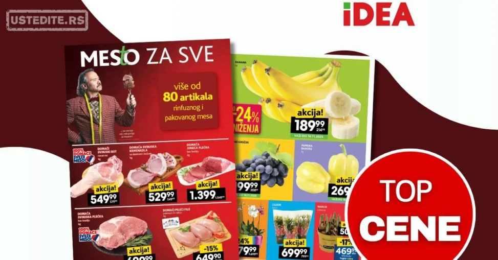 Idea SVEŽA AKCIJA 13-19.11.2025.