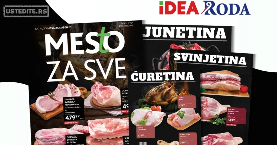 Roda & Idea katalog MESO ZA SUŠENJE 27.11-23.12.2025.