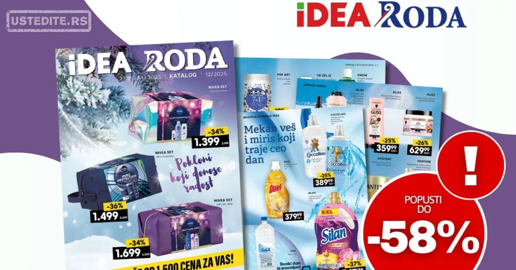 Roda & Idea katalog NEPREHRANA 27.11-23.12.2025.