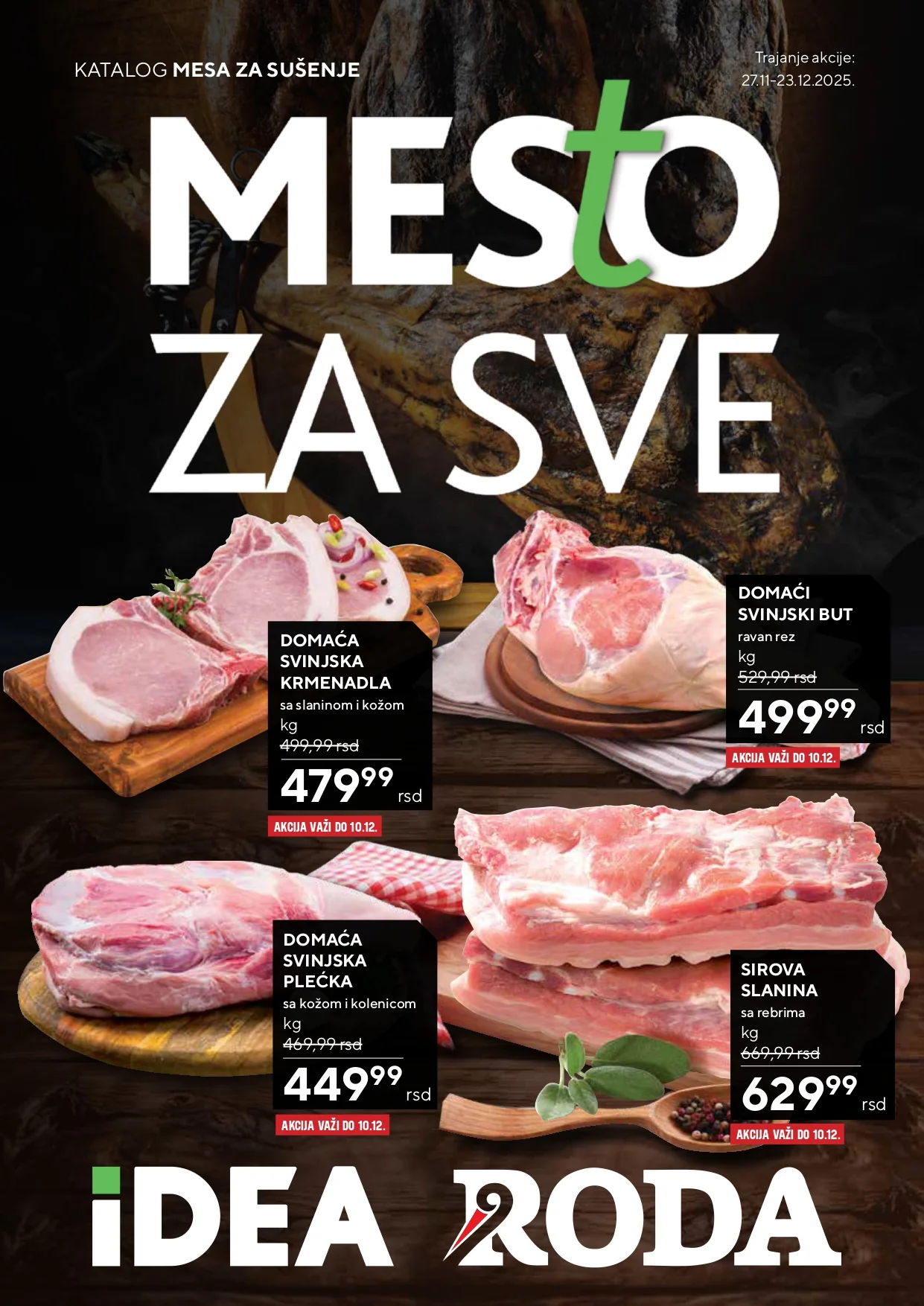 Roda & Idea katalog MESO ZA SUŠENJE 27.11-23.12.2025.