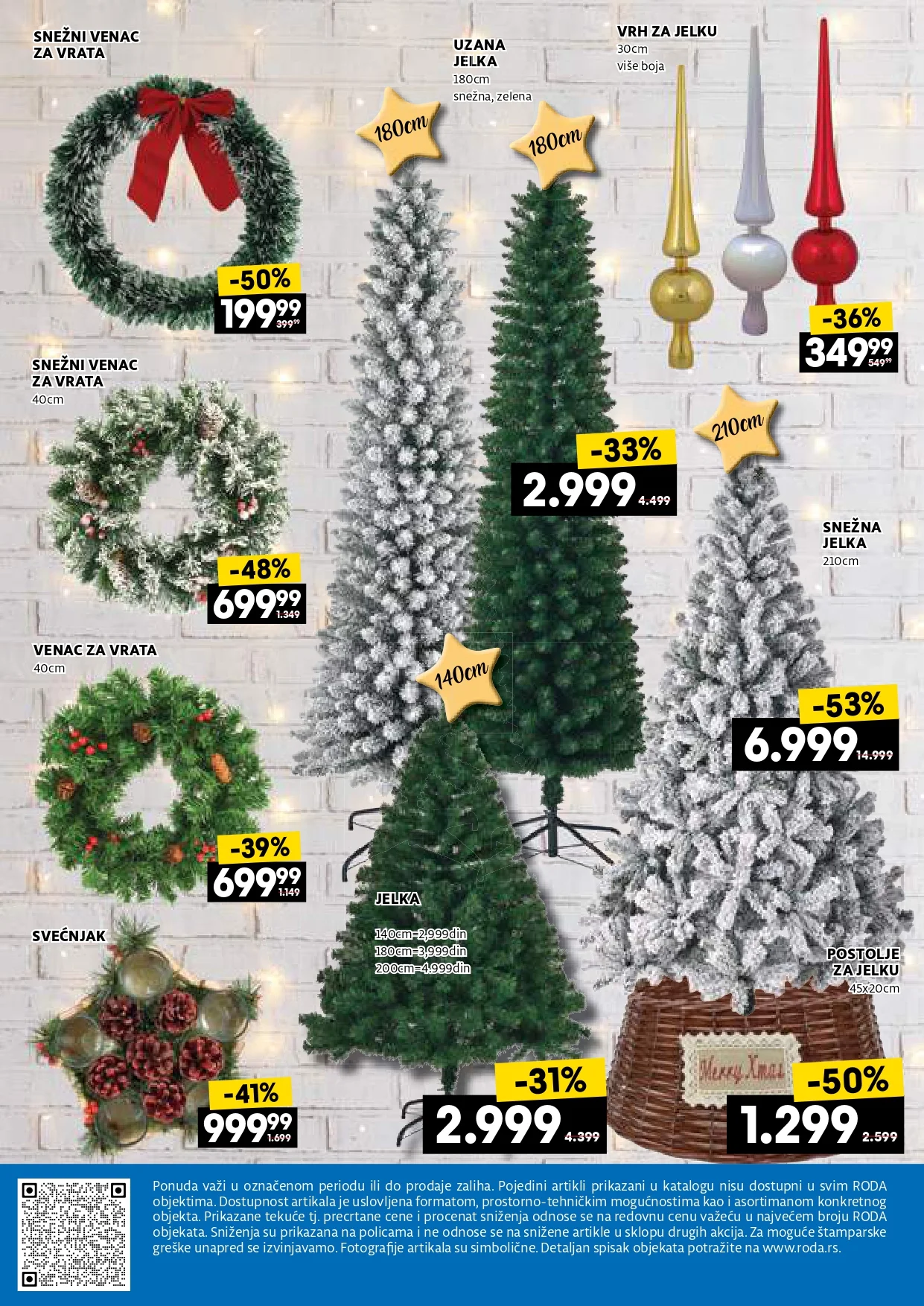 Roda katalog novogodišnji ukrasi i pokloni 20.11–9.12.2025.