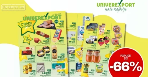 Univerexport katalog CENE PADALICE 3-12.11.2025.