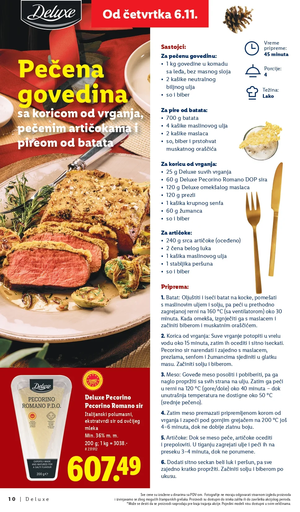 Lidl katalog Deluxe – praznična ponuda i popusti od 6.11.2025.