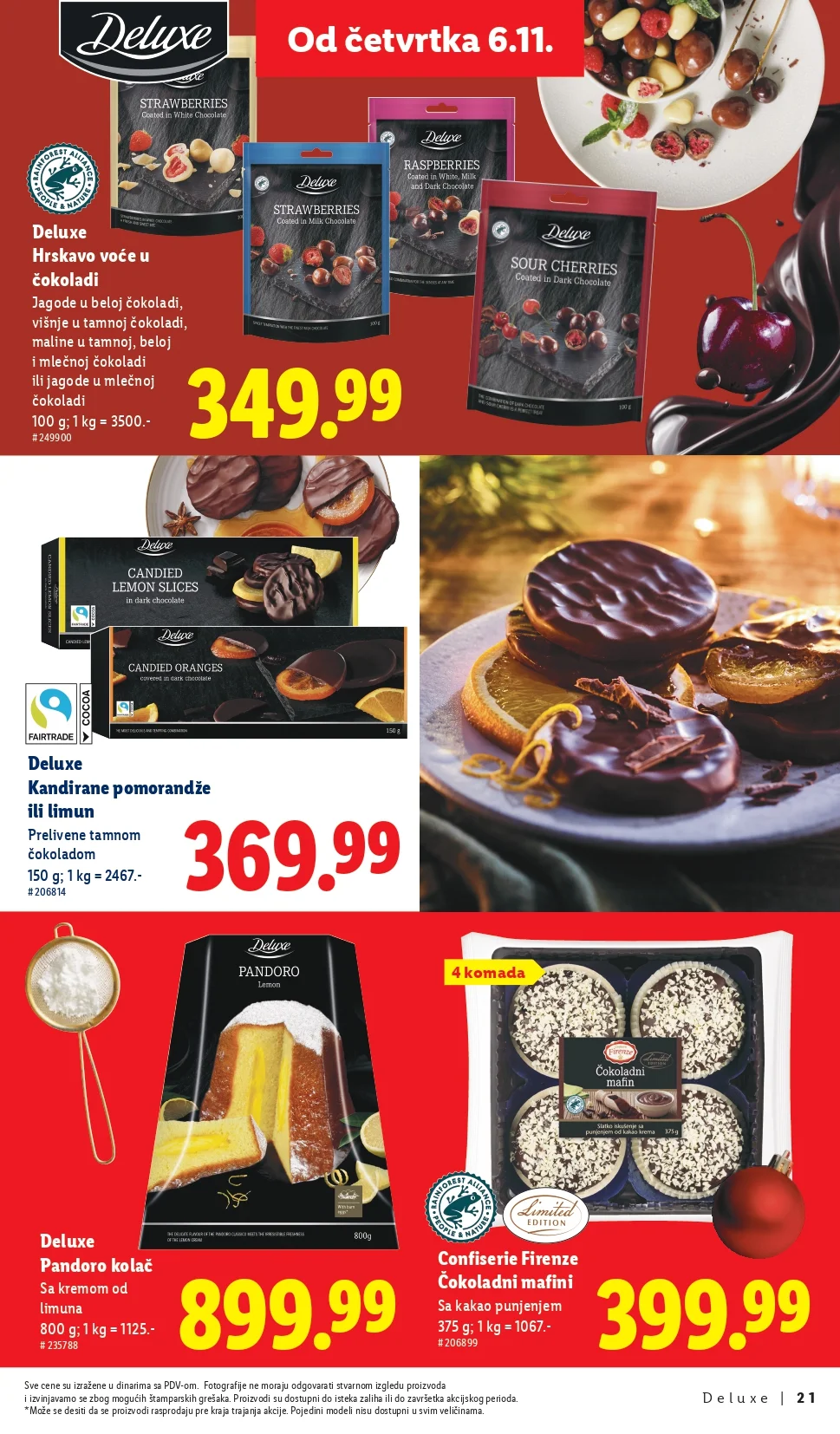 Lidl katalog Deluxe – praznična ponuda i popusti od 6.11.2025.