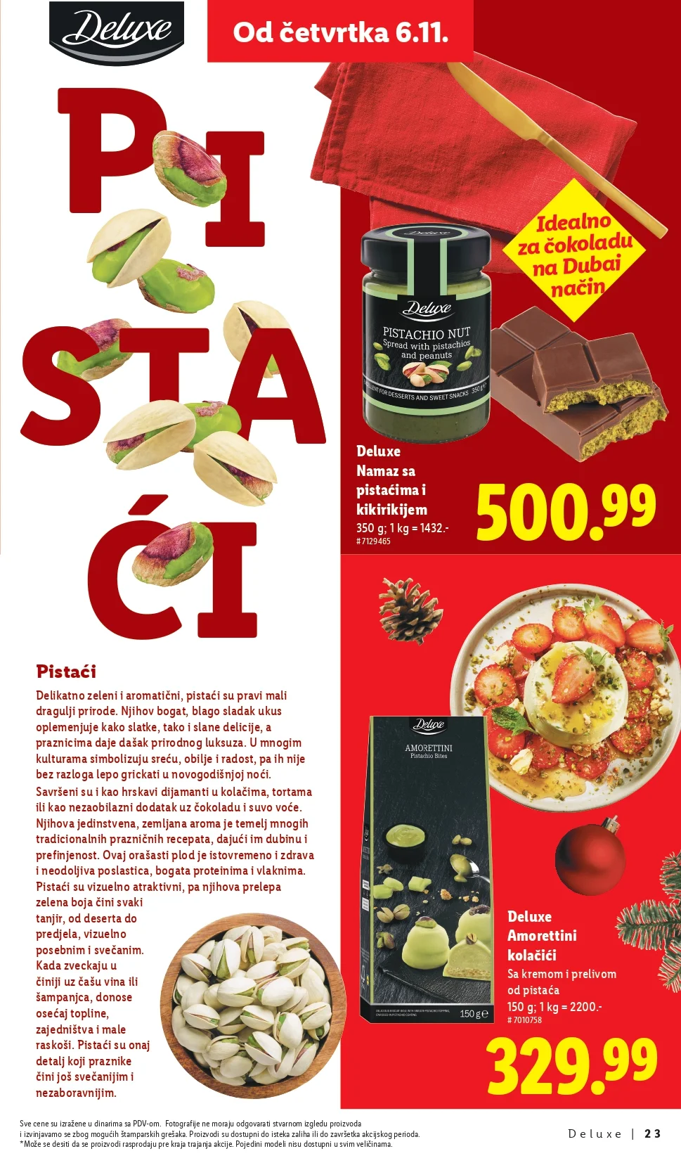 Lidl katalog Deluxe – praznična ponuda i popusti od 6.11.2025.