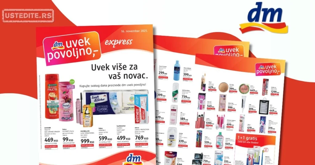dm Katalog Express 16-30.11.2025.