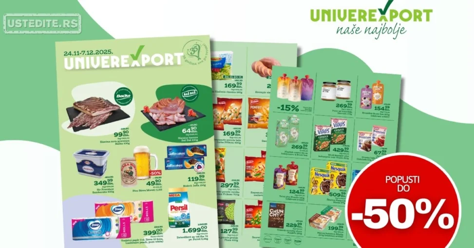 Univerexport katalog 24.11-7.12.2025.