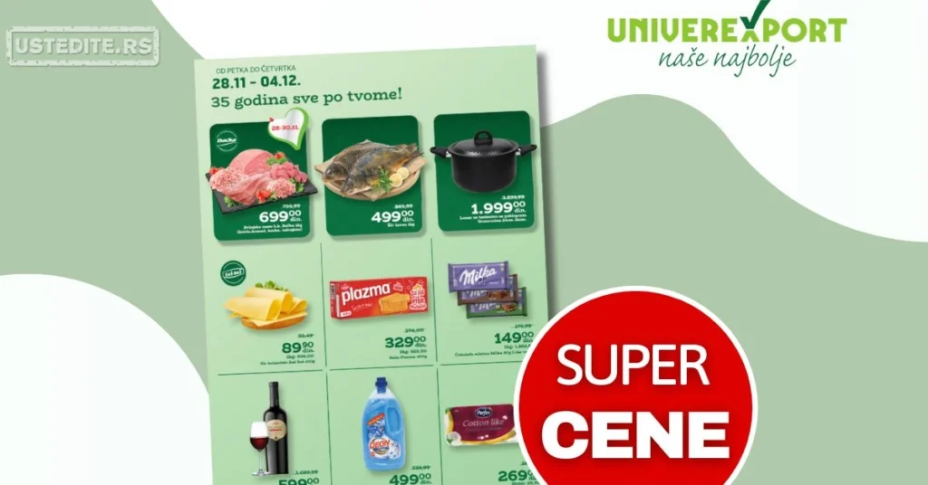 Univerexport katalog 28.11-4.12.2025.