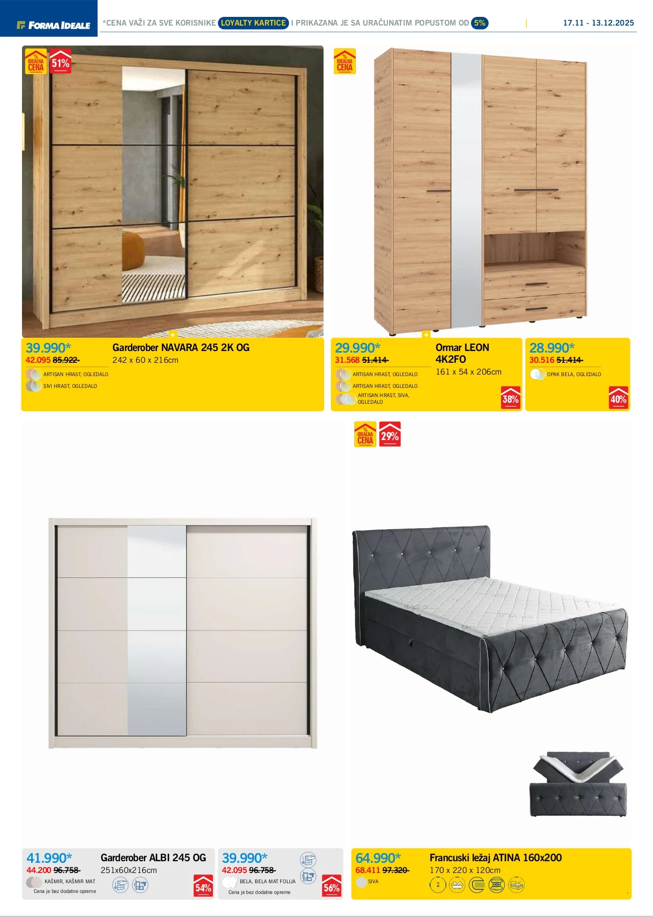 Forma Ideale katalog 17.11-13.12.2025.