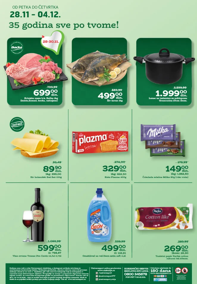 Univerexport katalog 28.11-4.12.2025.