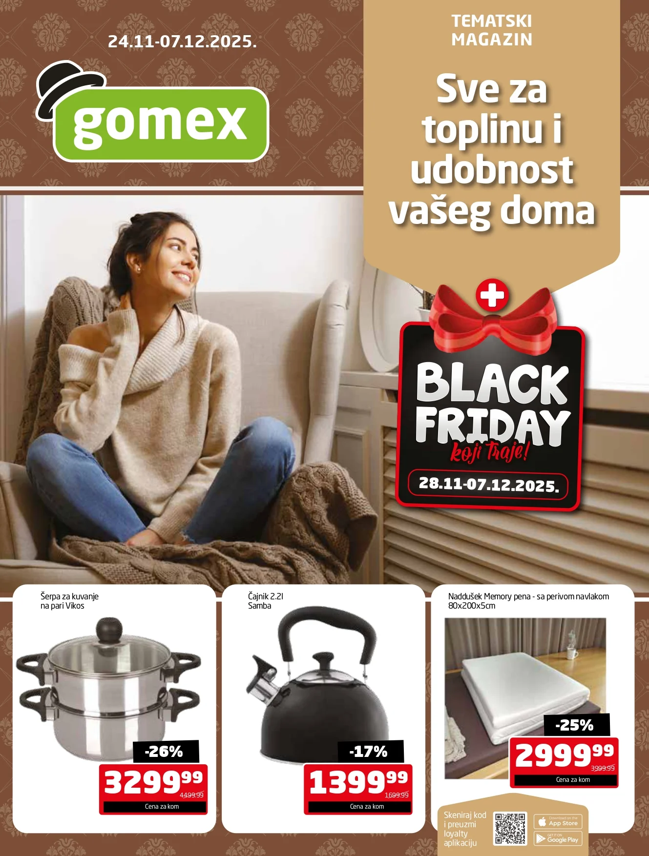 Gomex katalog TEMA MESECA 24.11-7.12.2025.