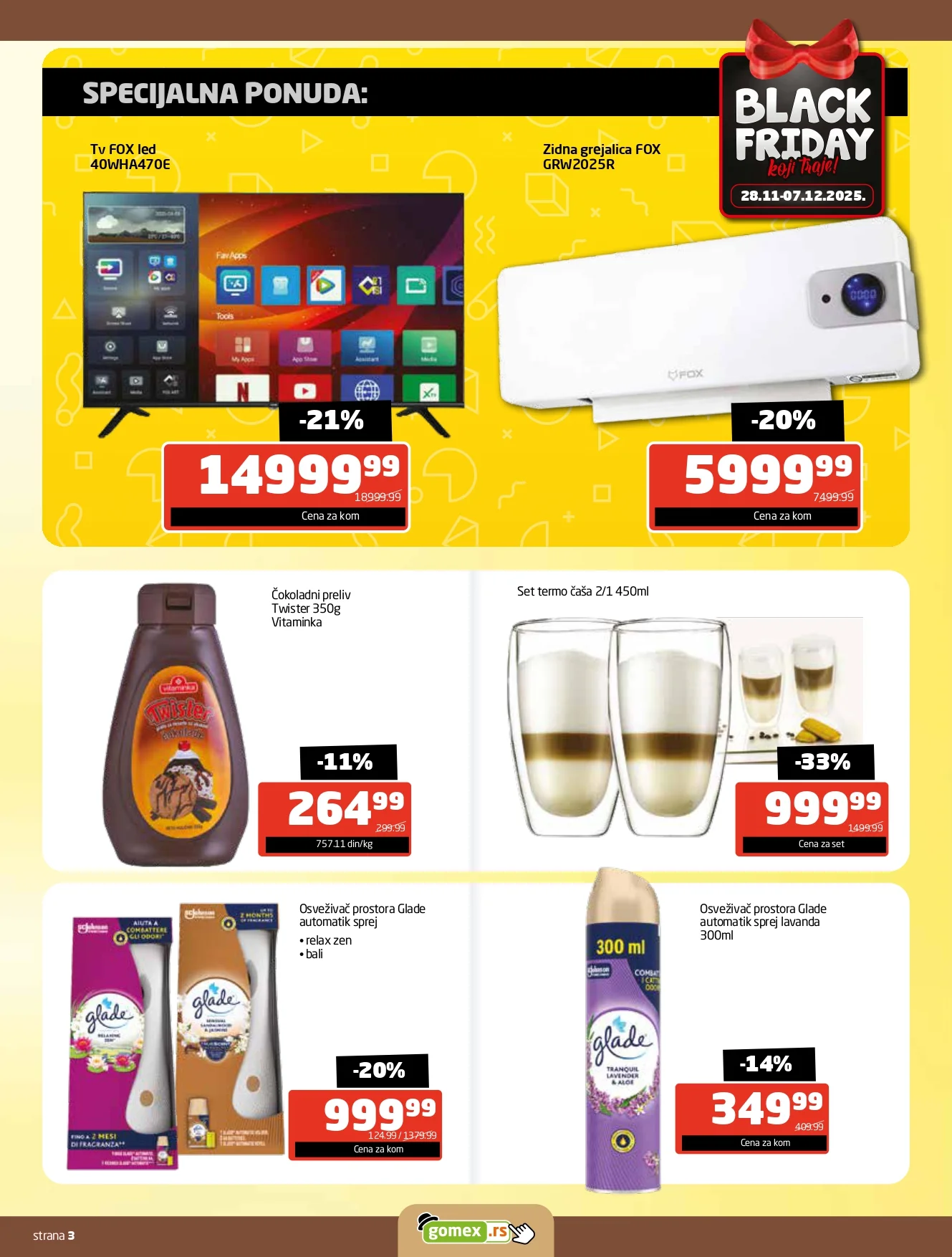 Gomex katalog TEMA MESECA 24.11-7.12.2025.
