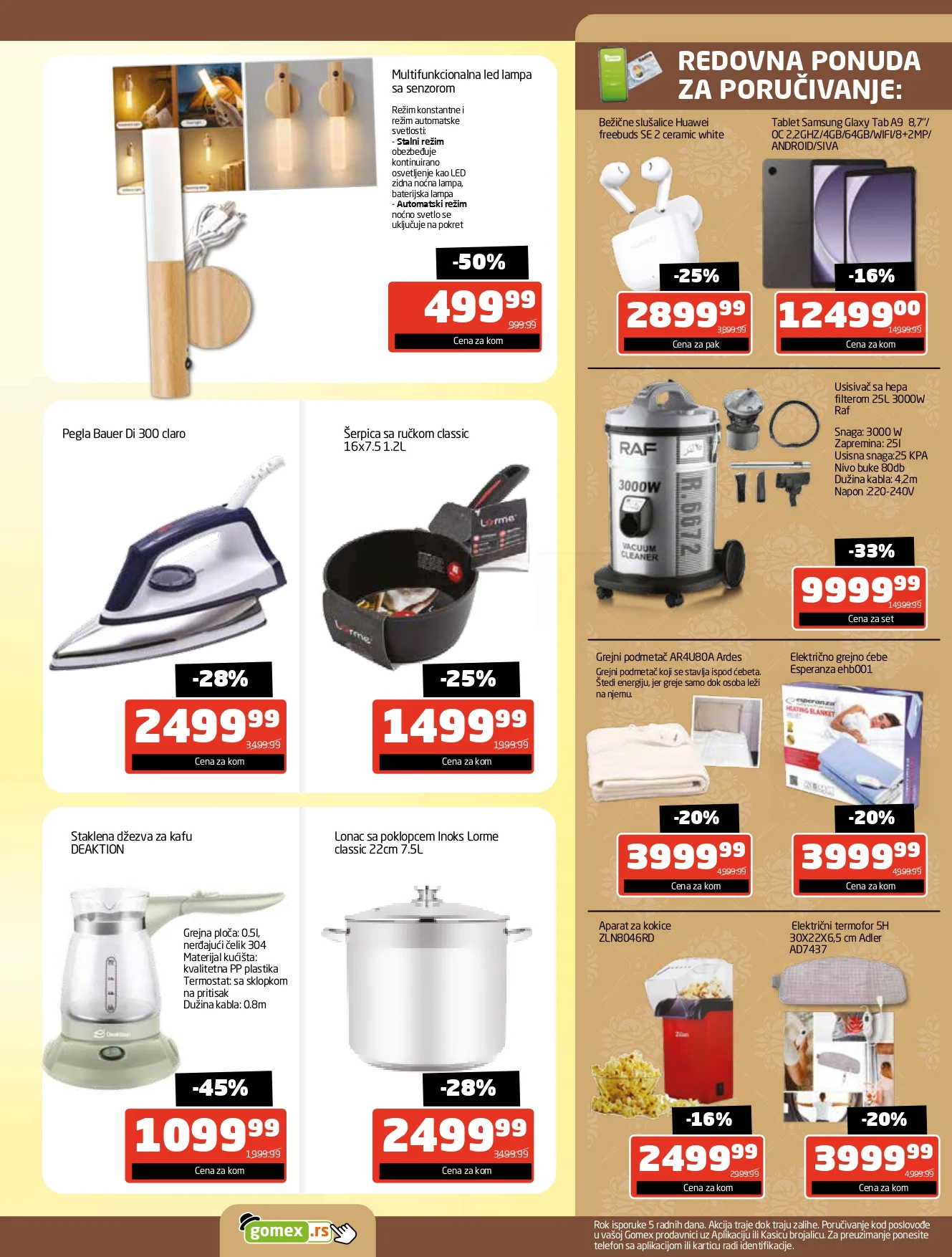 Gomex katalog TEMA MESECA 24.11-7.12.2025.