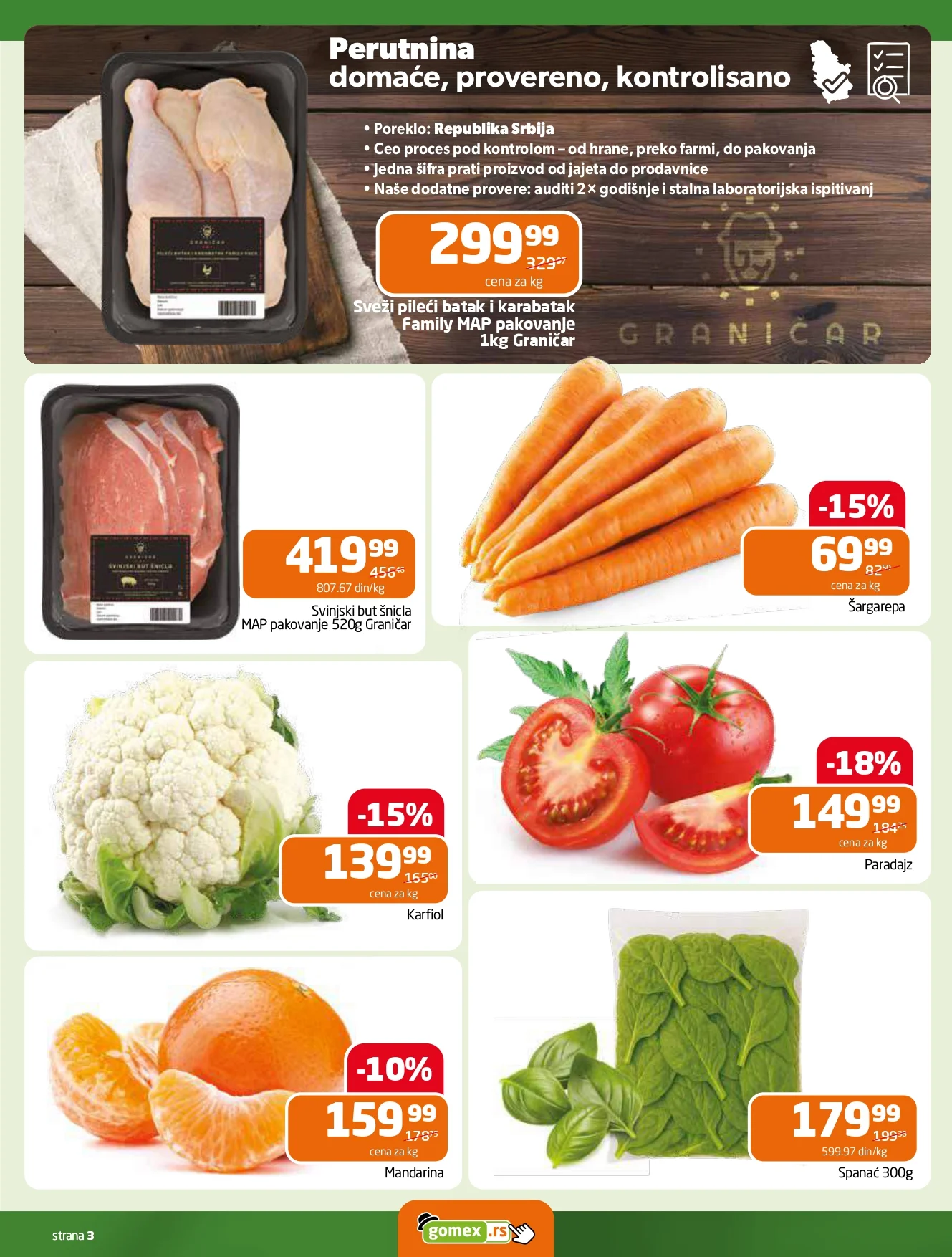 Gomex katalog AKCIJE IZ ŠEŠIRA 19.11-2.12.2025.