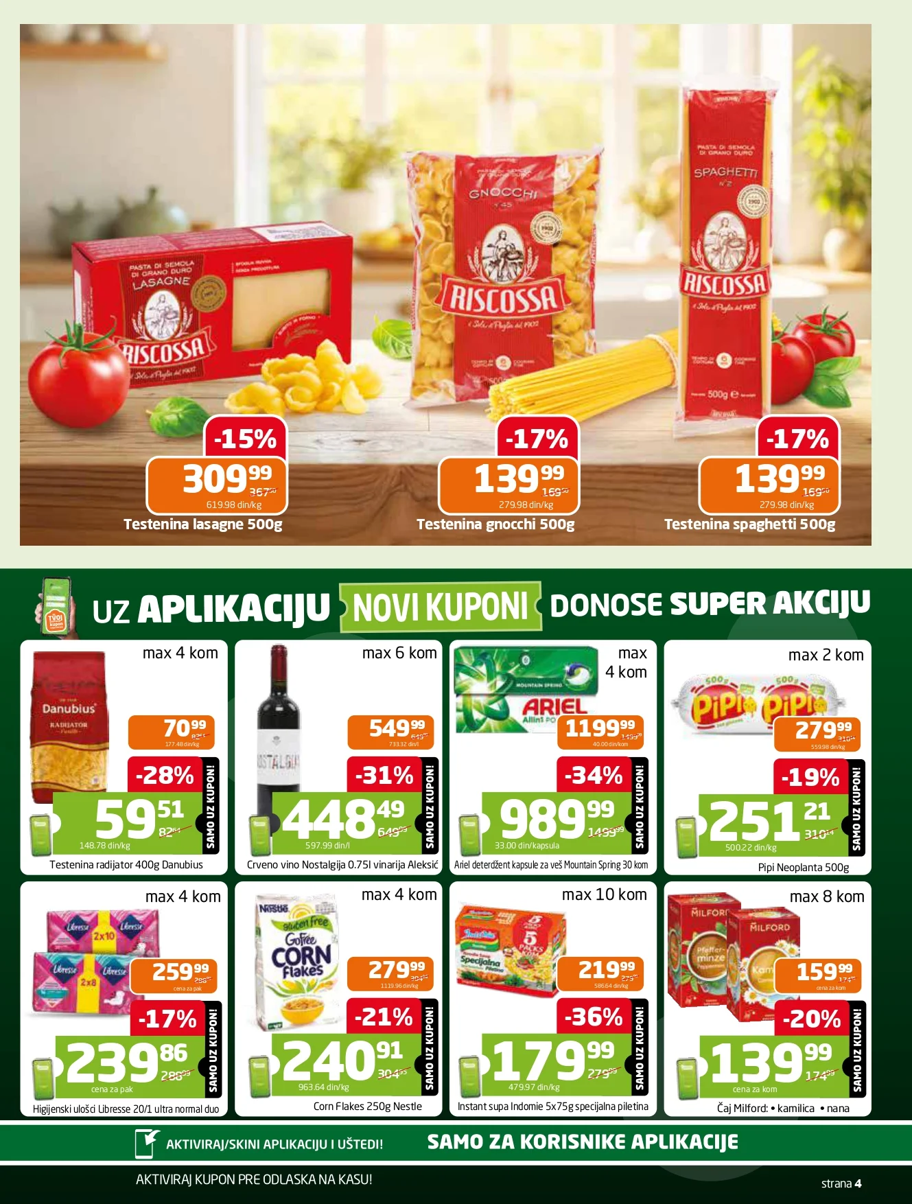 Gomex katalog AKCIJE IZ ŠEŠIRA 19.11-2.12.2025.