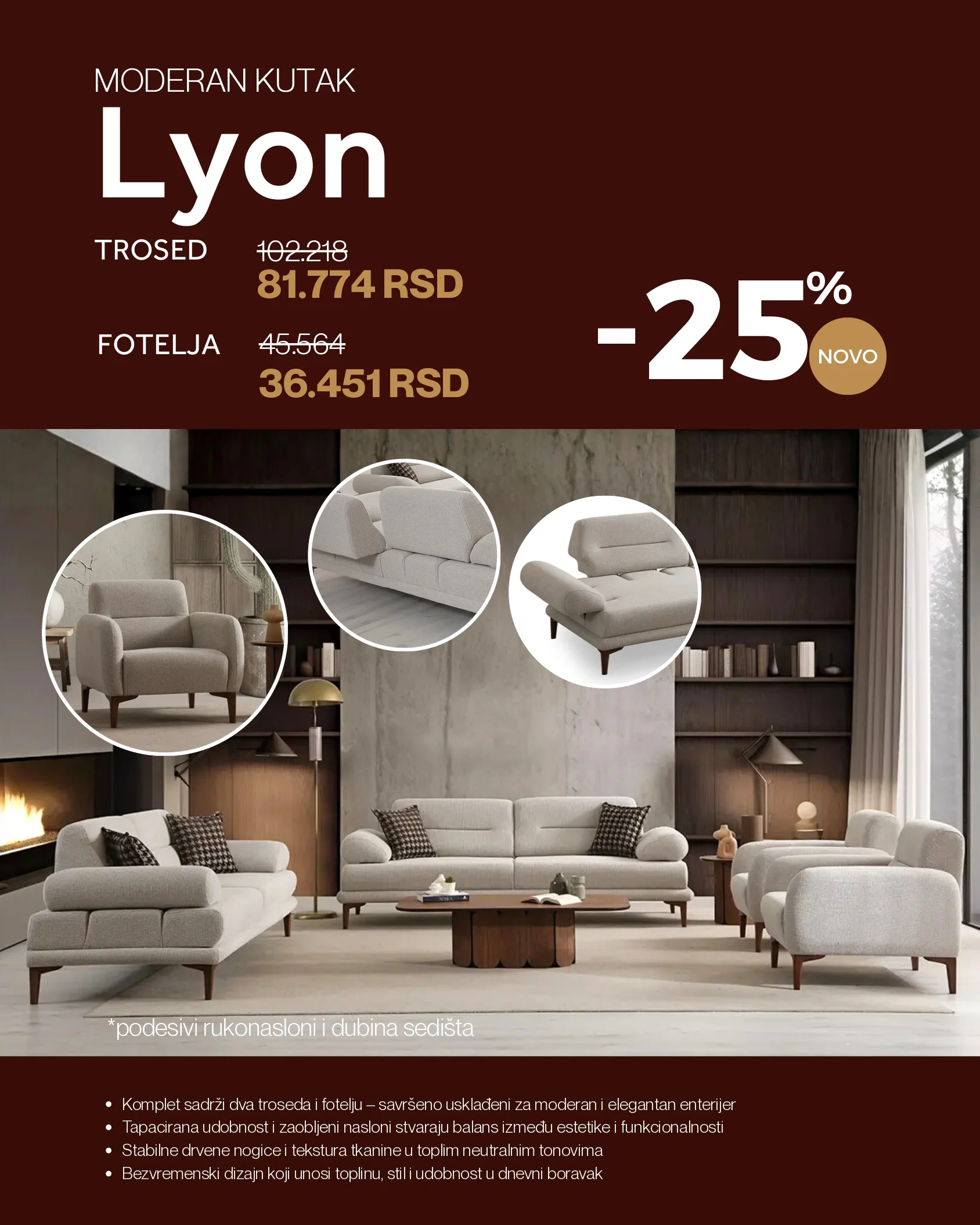 Dallas nameštaj katalog 1-21.11.2025.