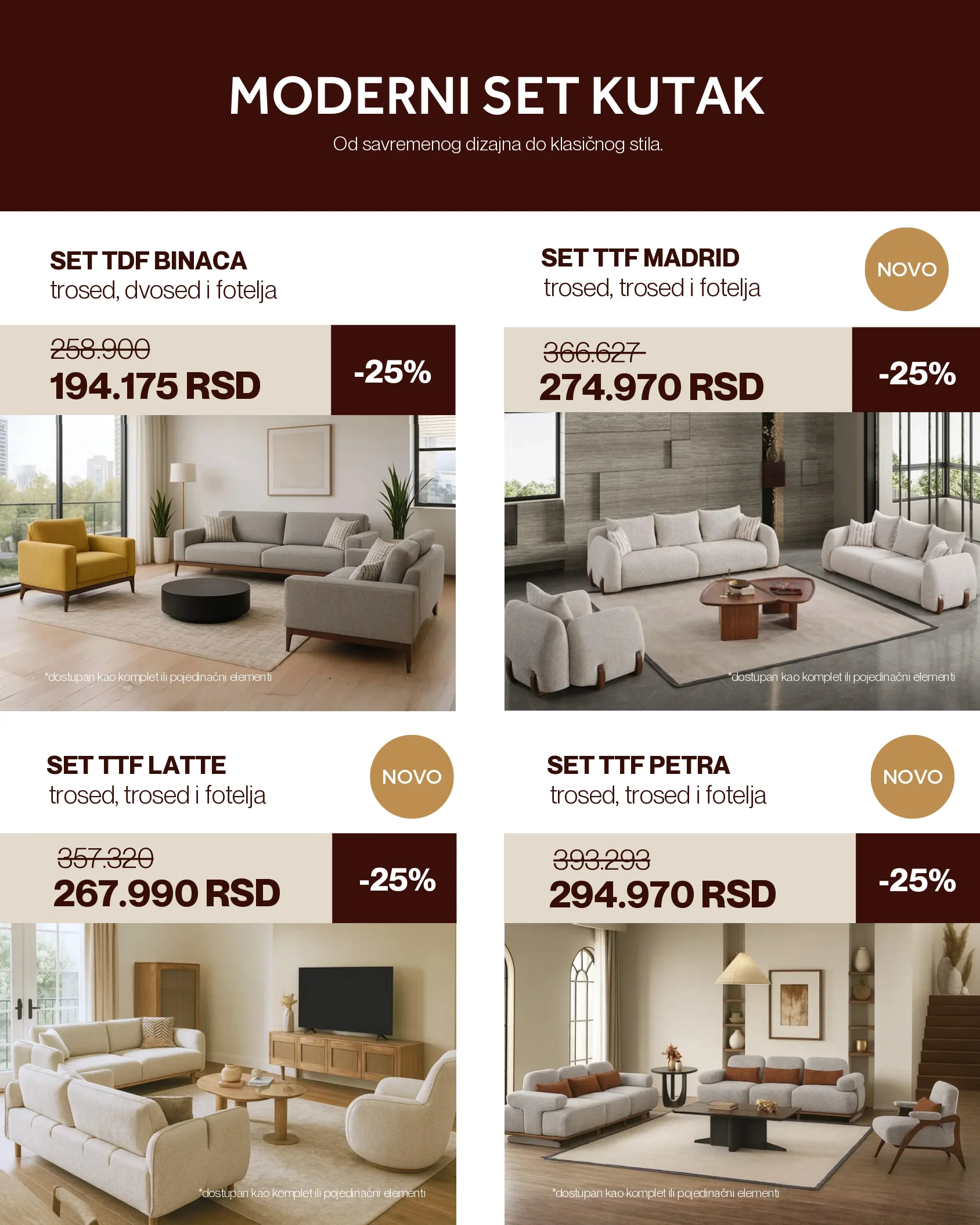 Dallas nameštaj katalog 1-21.11.2025.