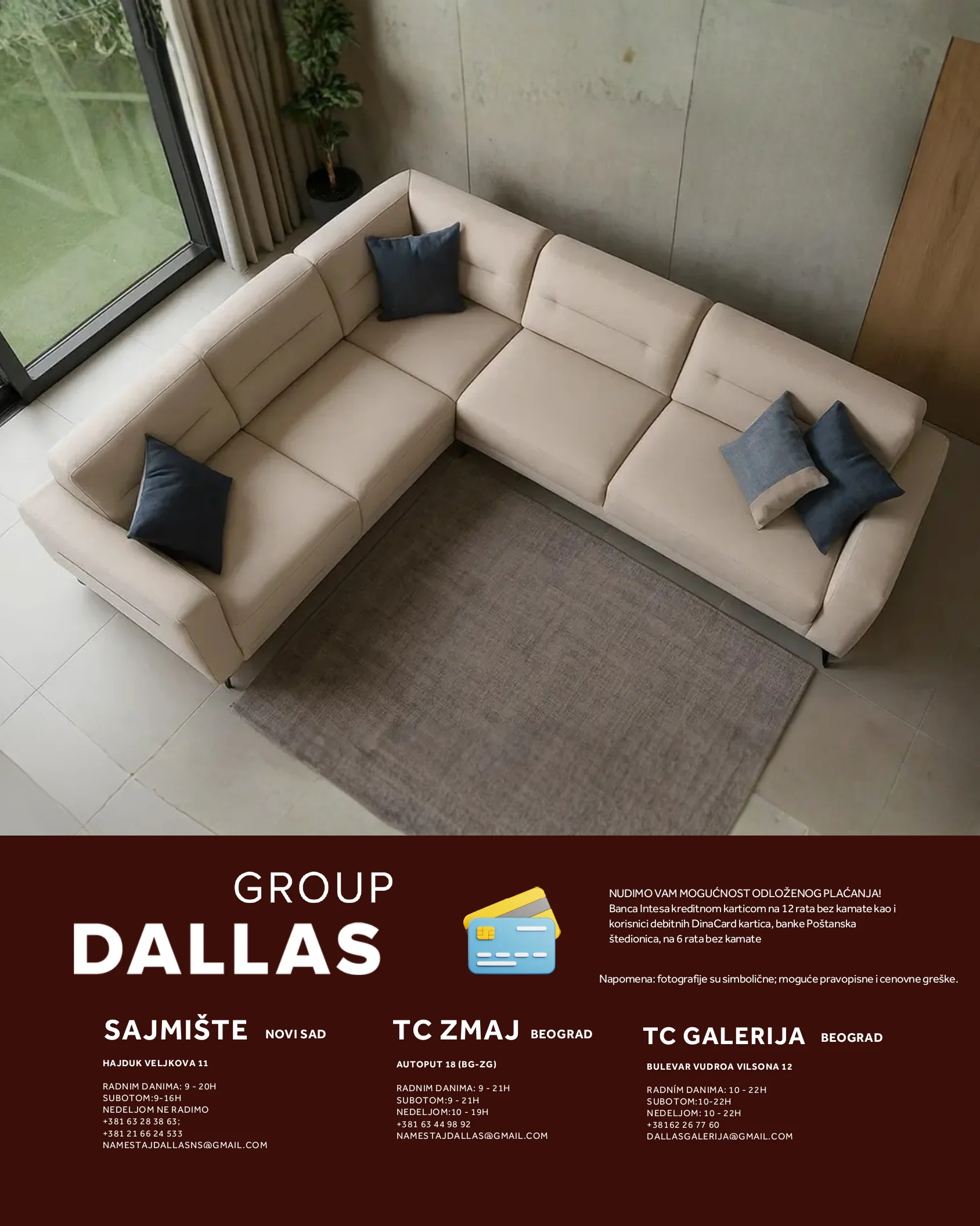 Dallas nameštaj katalog 1-21.11.2025.