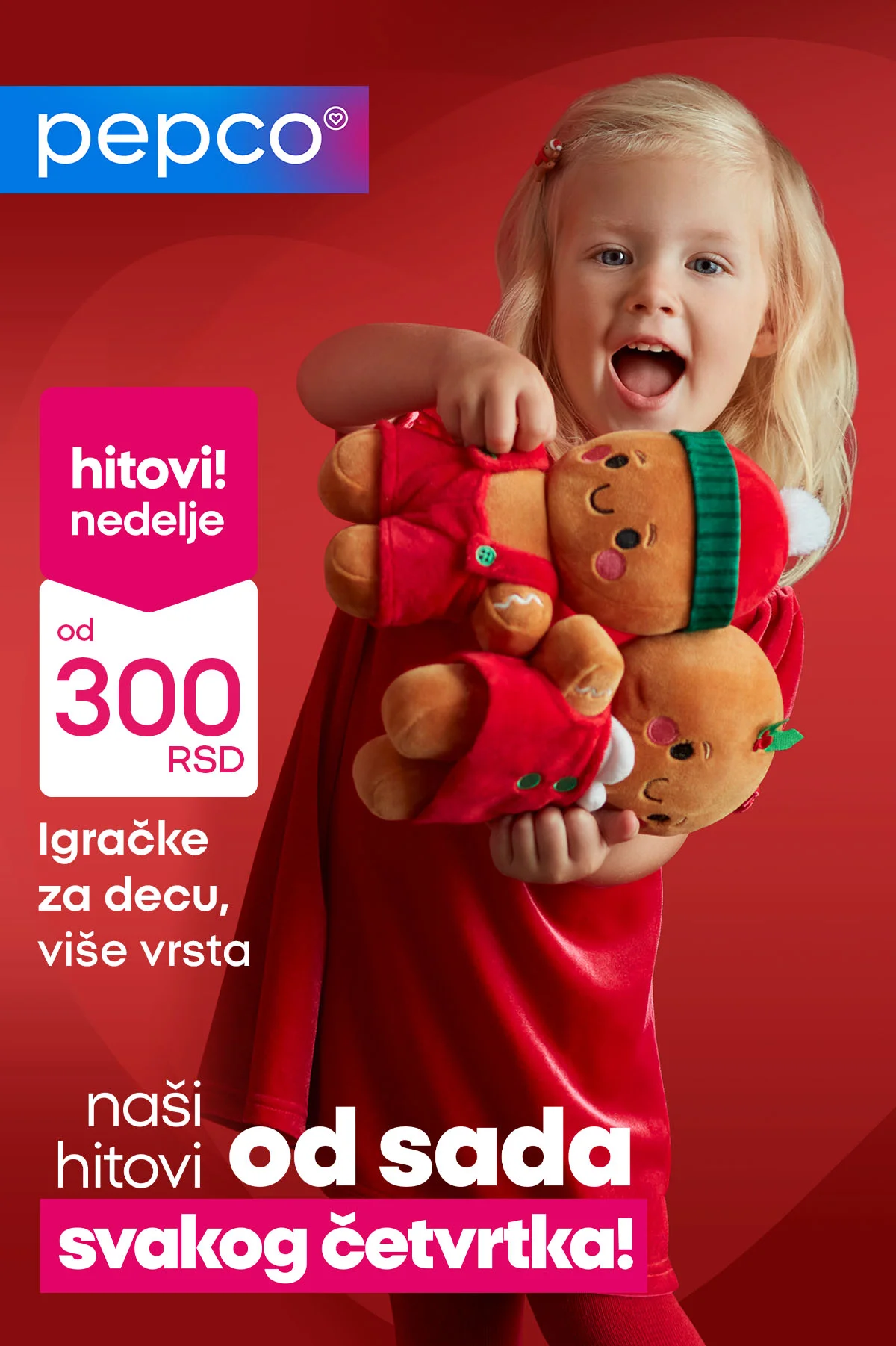 Pepco Igračke za decu 4-10.12.2025.