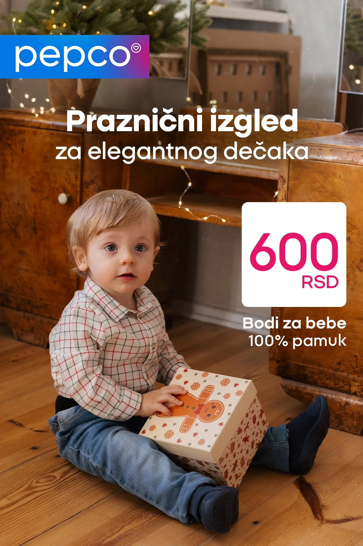 Pepco odeća za bebe – praznična kolekcija decembar 2025.