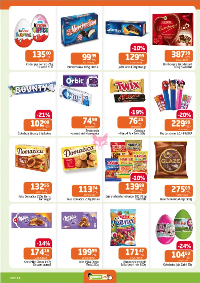 Gomex katalog AKCIJE IZ ŠEŠIRA 17.12.2025-6.1.2026.
