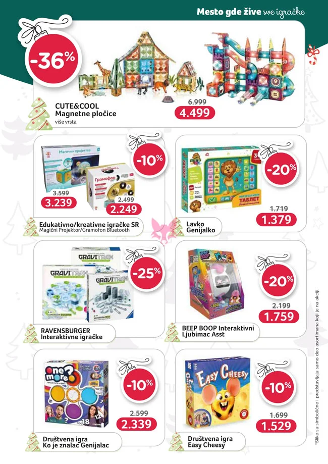 Aksa katalog IGRAČKE 10.12.2025–9.1.2026.