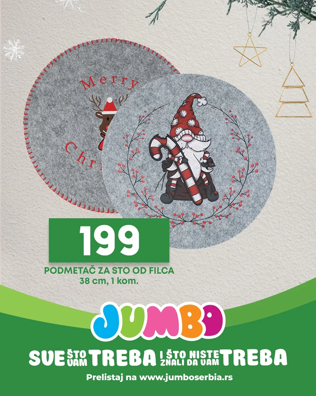 Jumbo NOVOGODIŠNJA PONUDA decembar 2025.