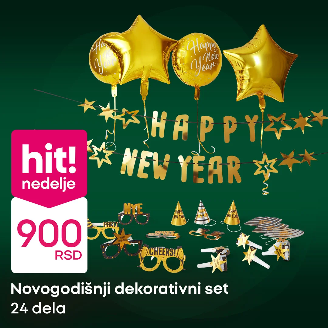 Pepco hitovi nedelje - Praznični setovi, čaše i dekoracija 18-24.12.2025.