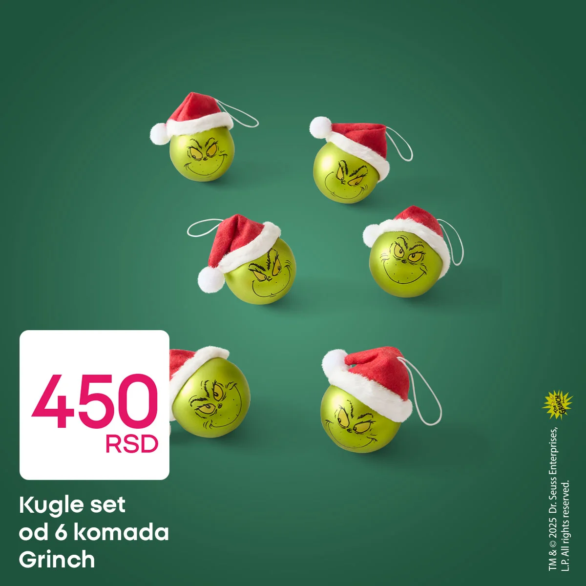 Pepco katalog – Grinch praznična ponuda decembar 2025.