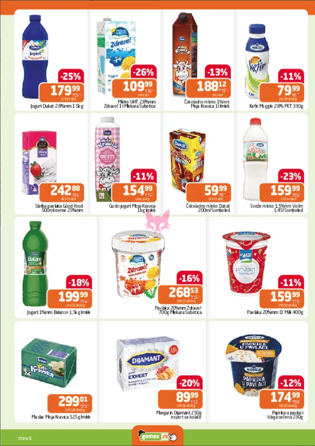 Gomex katalog AKCIJE IZ ŠEŠIRA 17.12.2025-6.1.2026.