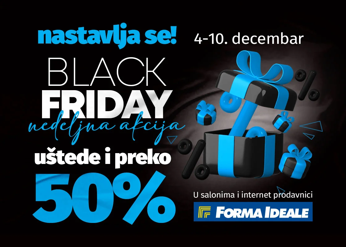 Forma Ideale BLACK FRIDAY 4-10.12.2025.