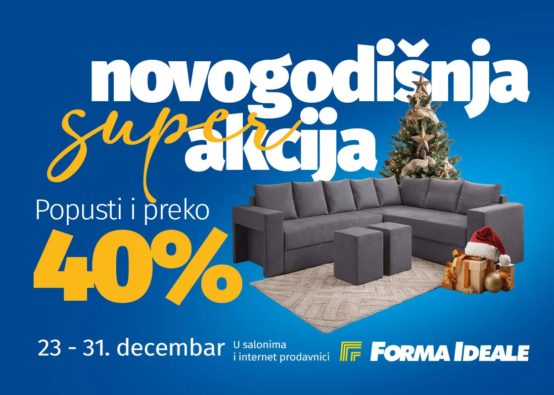 Forma Ideale NOVOGODIŠNJA AKCIJA 23-31.12.2025.