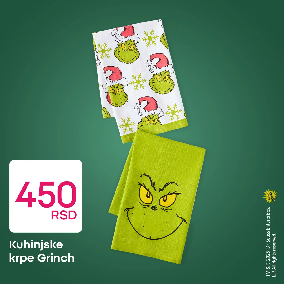 Pepco katalog – Grinch praznična ponuda decembar 2025.