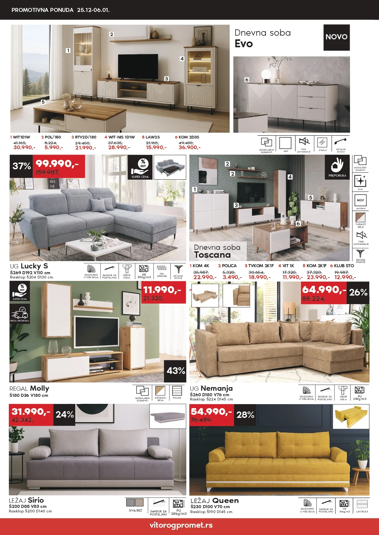 Vitorog katalog NOVOGODIŠNJE SNIŽENJE 25.12.2025-6.1.2026.