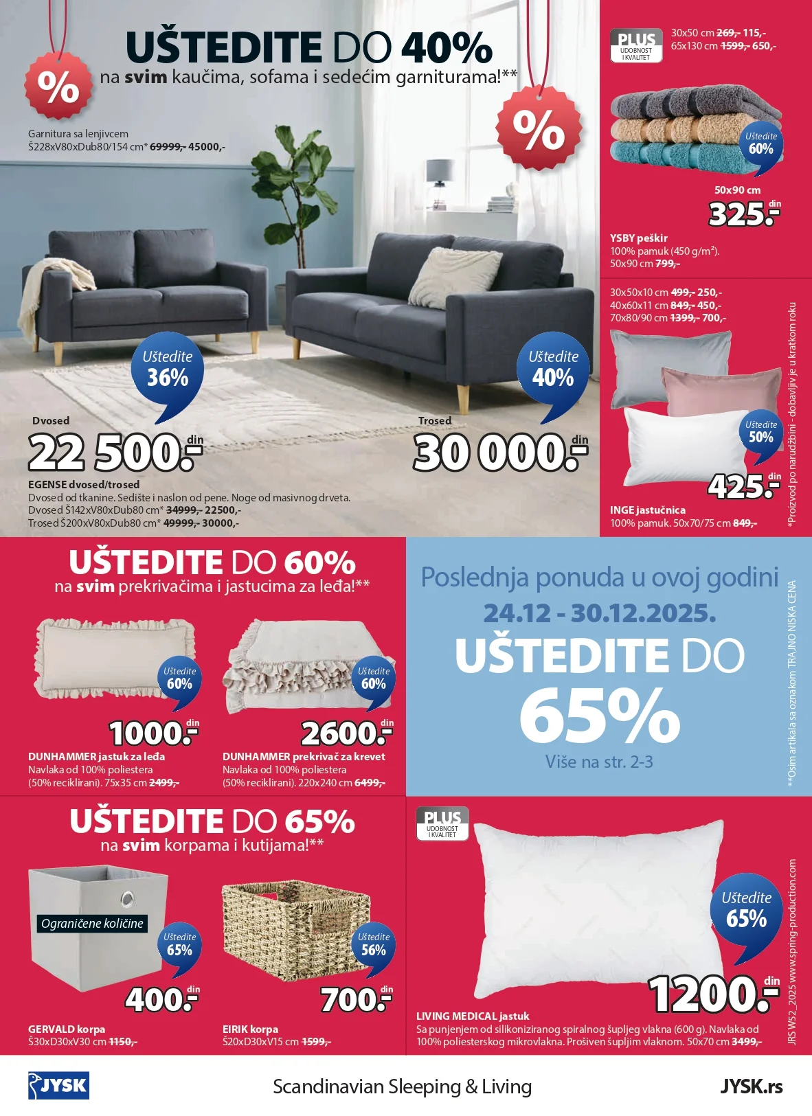 Jysk katalog 24.12.2025-6.1.2026.