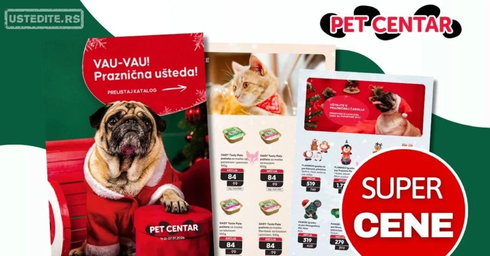 Pet centar katalog 11.12.2025-7.1.2026.