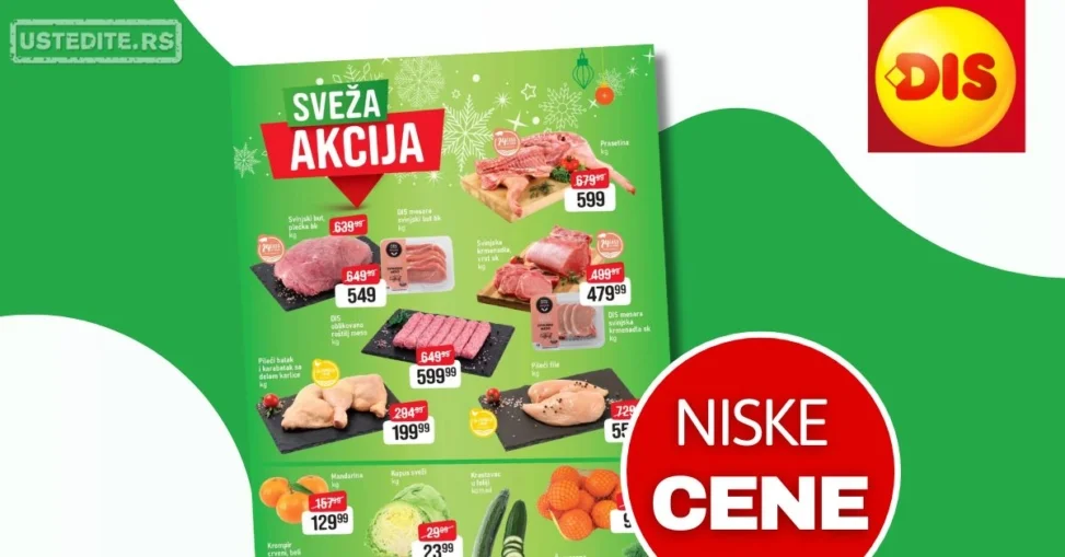 Dis SVEŽA AKCIJA 26-31.12.2025.