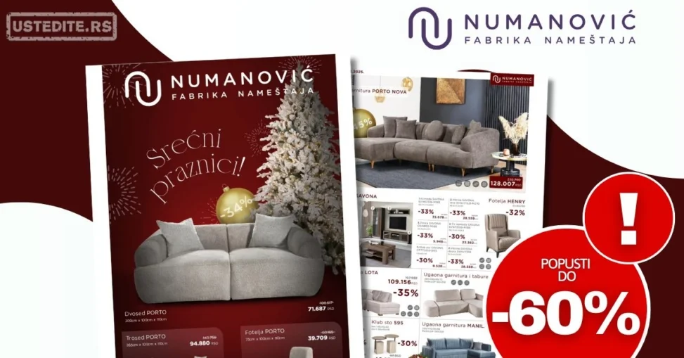 Numanović nameštaj katalog 2-31.12.2025.