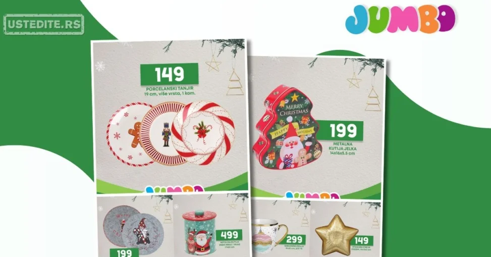 Jumbo NOVOGODIŠNJA PONUDA decembar 2025.