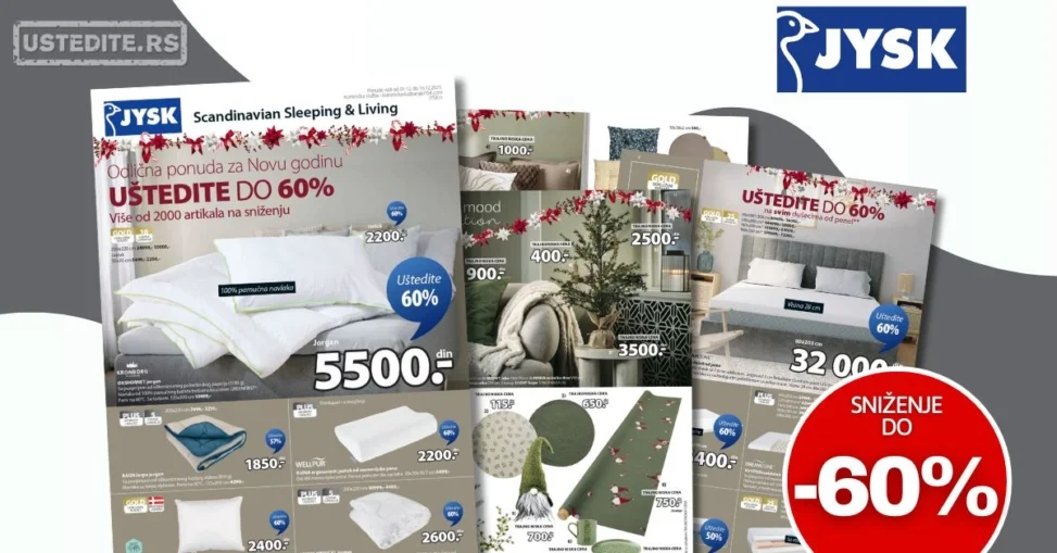 Jysk katalog 1-16.12.2025.